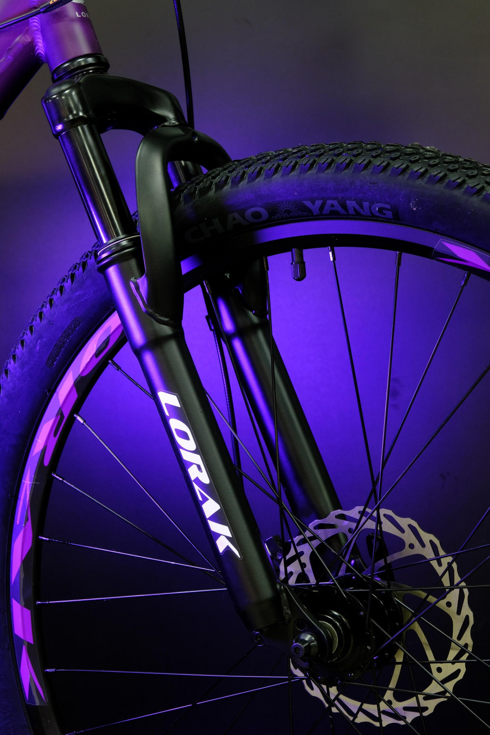 Lorak Race 26 Матовый Фиолетовый/Белый 15р (на рост 141-160)